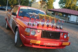 Volvo 240 F-ryhm&auml; rally car for sale