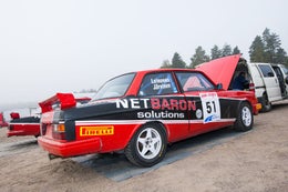 Volvo 240 F-ryhm&auml; rally car for sale